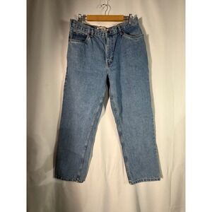 Route 66 Regular Fit Blue Jeans Mens 36x30 Medium Wash Straight Leg Denim